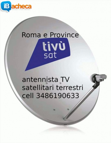 Immagine 1 - Antennista tivusat sky