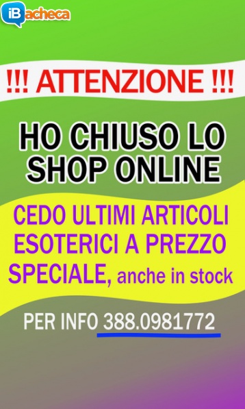 Immagine 2 - Riti magici shop vendita