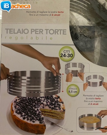 Immagine 1 - 4 Telai x torte